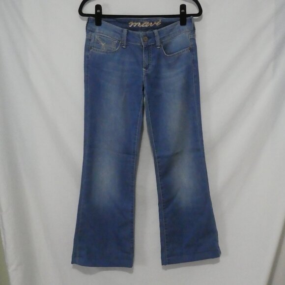 MAVI - Cora | size 27/34 | Classic Blue Bootcut Jeans with Faded Style - Picture 1 of 16